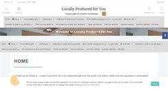 Desktop Screenshot of locallyproducedforyoushop.com